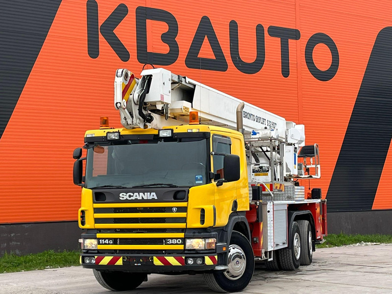 Scania P 114 6x2*4 BRONTO S 32 HDT / 32 meters / 440 kg - פלטפורמה אווירית: תמונה 1 Scania P 114 6x2*4 BRONTO S 32 HDT / 32 meters / 440 kg - פלטפורמה אווירית: תמונה 1