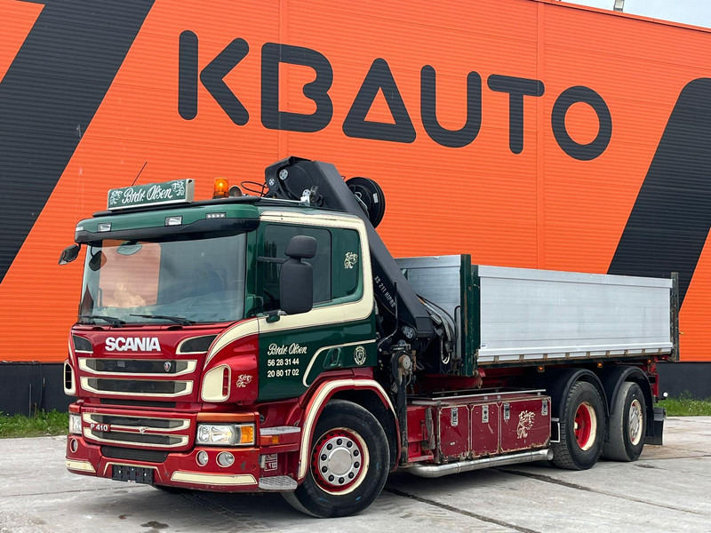 Scania P 410 6x2*4 HIAB 211EP-5 / BOX L=5386 mm - מזהיר, משאית מנוף: תמונה 2 Scania P 410 6x2*4 HIAB 211EP-5 / BOX L=5386 mm - מזהיר, משאית מנוף: תמונה 2
