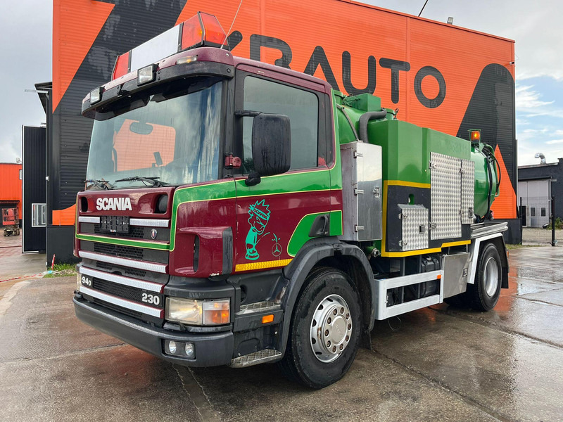 Scania P 94 4x2 TANK 9000 I + 1200 l / VACUUM Jurop PR150 / PRESSURE Pratissoli 150 bar / 102 l/min - משאית ואקום: תמונה 2 Scania P 94 4x2 TANK 9000 I + 1200 l / VACUUM Jurop PR150 / PRESSURE Pratissoli 150 bar / 102 l/min - משאית ואקום: תמונה 2