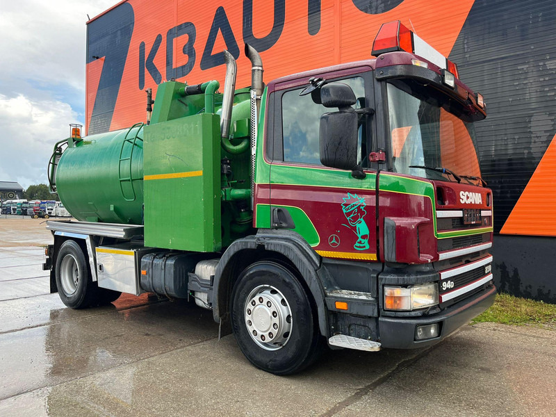 Scania P 94 4x2 TANK 9000 I + 1200 l / VACUUM Jurop PR150 / PRESSURE Pratissoli 150 bar / 102 l/min - משאית ואקום: תמונה 4 Scania P 94 4x2 TANK 9000 I + 1200 l / VACUUM Jurop PR150 / PRESSURE Pratissoli 150 bar / 102 l/min - משאית ואקום: תמונה 4