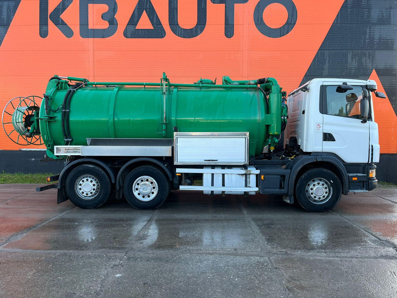 Scania R 124 6x2*4 TANK 1500 I + 13000 l / VACUUM Moro PM200 year 2015 / PRESSURE Pratissoli 500 bar / 200 l/min - משאית ואקום: תמונה 3 Scania R 124 6x2*4 TANK 1500 I + 13000 l / VACUUM Moro PM200 year 2015 / PRESSURE Pratissoli 500 bar / 200 l/min - משאית ואקום: תמונה 3