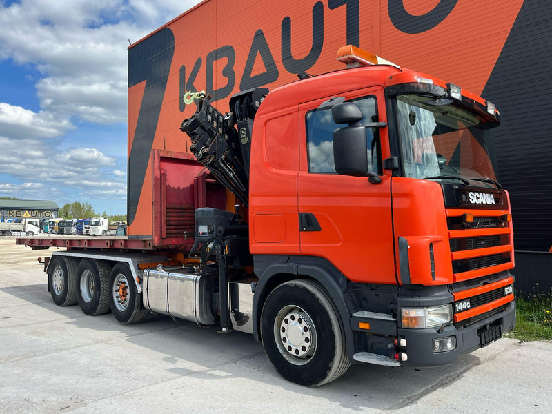 Scania R 144 8x2/4 HIAB 211EP-5 YEAR 2008 / HOOK LIFT L=5400 mm - משאית הרמת וו, משאית מנוף: תמונה 4 Scania R 144 8x2/4 HIAB 211EP-5 YEAR 2008 / HOOK LIFT L=5400 mm - משאית הרמת וו, משאית מנוף: תמונה 4