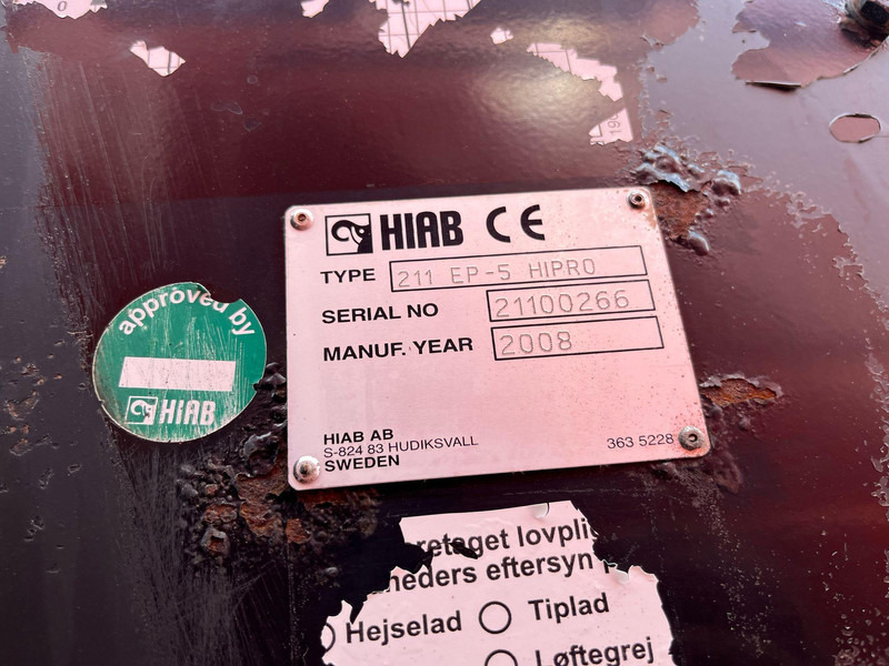 משאית הרמת וו, משאית מנוף Scania R 144 8x2/4 HIAB 211EP-5 YEAR 2008 / HOOK LIFT L=5400 mm: תמונה 10