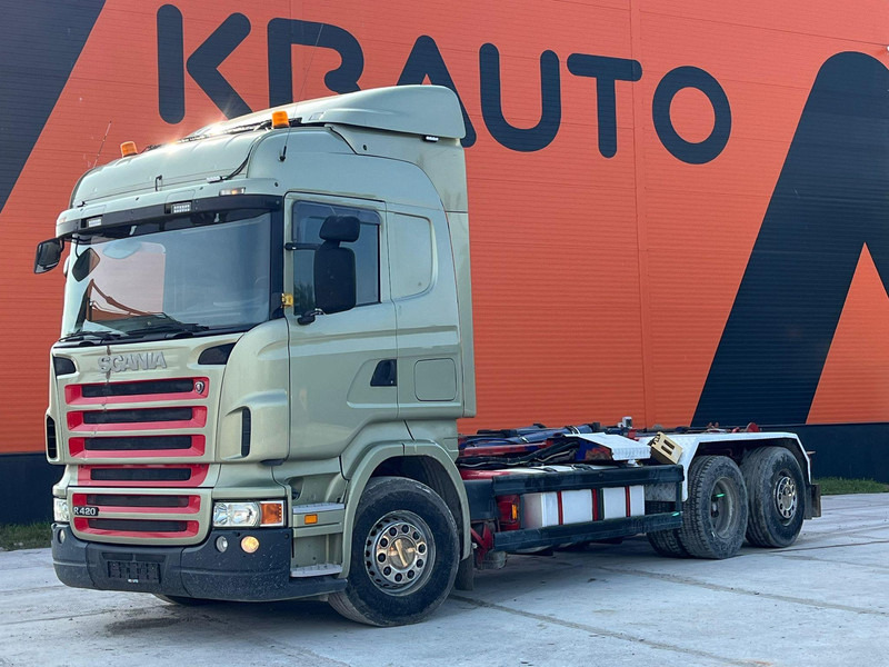 Scania R 420 6x2 PALFINGER T 20 ton / L=5450 mm / RETARDER - משאית הרמת וו: תמונה 1 Scania R 420 6x2 PALFINGER T 20 ton / L=5450 mm / RETARDER - משאית הרמת וו: תמונה 1