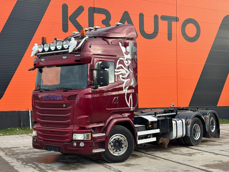 Scania R 490 6x2*4 UNDERBODY SCRAPER / RETARDER / PALIFT L=5400 mm - משאית הרמת וו: תמונה 1 Scania R 490 6x2*4 UNDERBODY SCRAPER / RETARDER / PALIFT L=5400 mm - משאית הרמת וו: תמונה 1