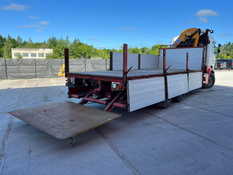 משאית צד נופל/ שטוחה, משאית מנוף Scania R 500 6x2*4 EFFER 255/6S / PLATFORM L=6620 mm: תמונה 14