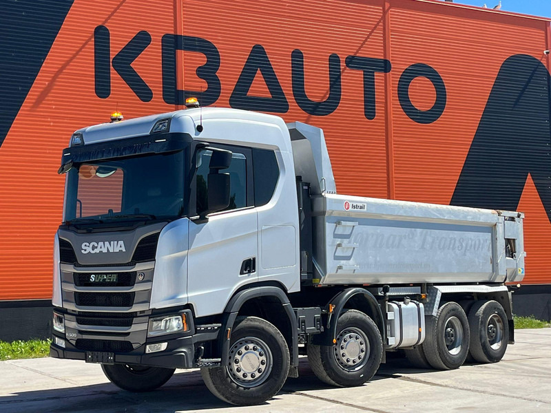 Scania R 500 8x4 RETARDER / FULL STEEL / BOX L=5670 mm - מזהיר: תמונה 1 Scania R 500 8x4 RETARDER / FULL STEEL / BOX L=5670 mm - מזהיר: תמונה 1