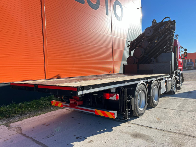 Scania R 520 8x4 COMBI / HIAB 1058E-8 + JIB / PLATFORM L=6269 mm - משאית צד נופל/ שטוחה, משאית מנוף: תמונה 5 Scania R 520 8x4 COMBI / HIAB 1058E-8 + JIB / PLATFORM L=6269 mm - משאית צד נופל/ שטוחה, משאית מנוף: תמונה 5