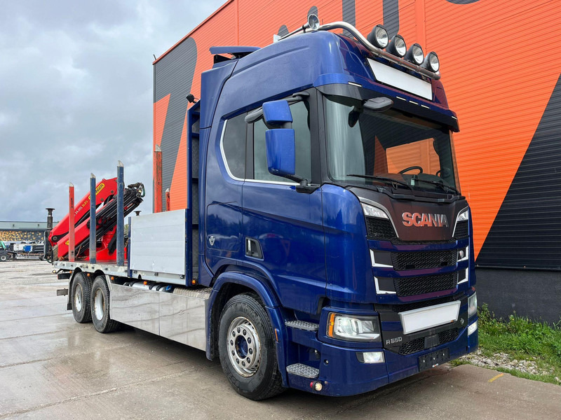 Scania R 650 6x4 PK24001 / PLATFORM L=6800 mm - משאית צד נופל/ שטוחה, משאית מנוף: תמונה 4 Scania R 650 6x4 PK24001 / PLATFORM L=6800 mm - משאית צד נופל/ שטוחה, משאית מנוף: תמונה 4