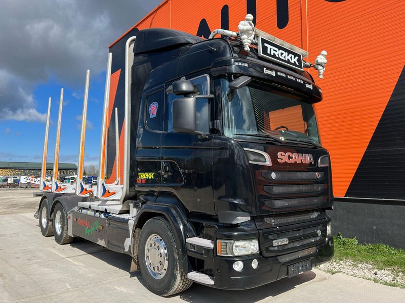 Scania R 730 6x4 RETARDER - משאית עץ, משאית מנוף: תמונה 4 Scania R 730 6x4 RETARDER - משאית עץ, משאית מנוף: תמונה 4