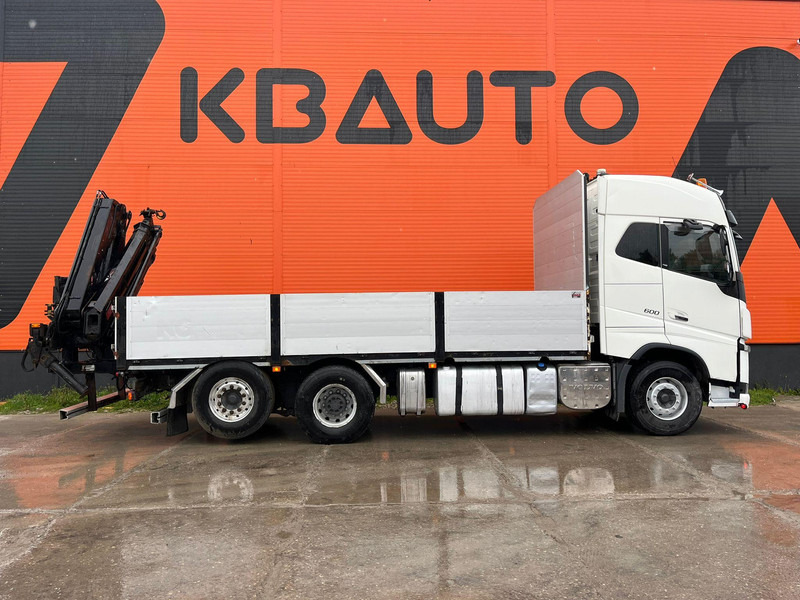 Volvo FH 16 600 6x2*4 HIAB 166E-5 HIPRO / PLATFORM L=6309 mm - משאית צד נופל/ שטוחה, משאית מנוף: תמונה 5 Volvo FH 16 600 6x2*4 HIAB 166E-5 HIPRO / PLATFORM L=6309 mm - משאית צד נופל/ שטוחה, משאית מנוף: תמונה 5
