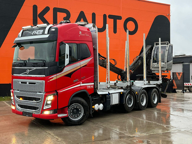 Volvo FH 16 600 8x4/4 FRESH TÜV - משאית עץ, משאית מנוף: תמונה 2 Volvo FH 16 600 8x4/4 FRESH TÜV - משאית עץ, משאית מנוף: תמונה 2