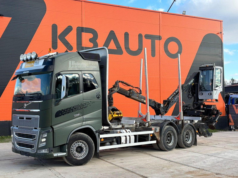 Volvo FH 16 650 6x4 Kesla 2110 / CHASSIS L=7223 mm - משאית עץ, משאית מנוף: תמונה 1 Volvo FH 16 650 6x4 Kesla 2110 / CHASSIS L=7223 mm - משאית עץ, משאית מנוף: תמונה 1