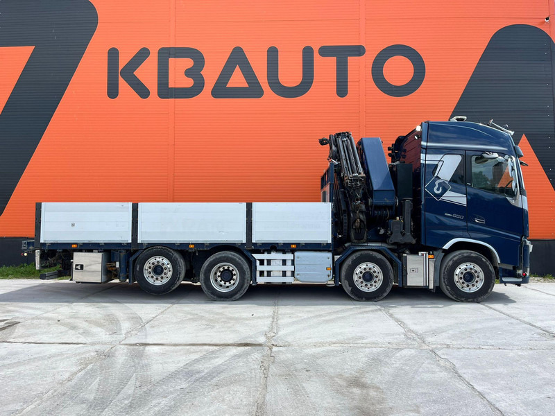 Volvo FH 16 650 8x2*6 HMF 6020K-RC + JIB / PLATFORM L=6344 mm - משאית צד נופל/ שטוחה, משאית מנוף: תמונה 5 Volvo FH 16 650 8x2*6 HMF 6020K-RC + JIB / PLATFORM L=6344 mm - משאית צד נופל/ שטוחה, משאית מנוף: תמונה 5