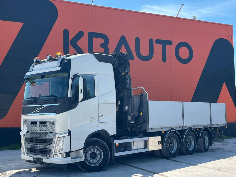 Volvo FH 500 8x4*4 HIAB 408E-6 + JIB / PLATFORM L=6434 mm - משאית צד נופל/ שטוחה, משאית מנוף: תמונה 2 Volvo FH 500 8x4*4 HIAB 408E-6 + JIB / PLATFORM L=6434 mm - משאית צד נופל/ שטוחה, משאית מנוף: תמונה 2