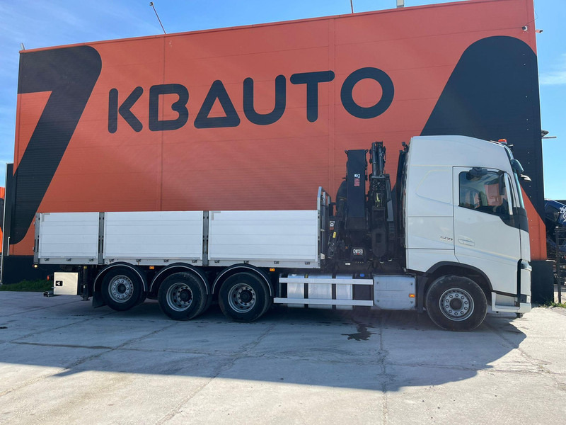 Volvo FH 500 8x4*4 HIAB 408E-6 + JIB / PLATFORM L=6434 mm - משאית צד נופל/ שטוחה, משאית מנוף: תמונה 5 Volvo FH 500 8x4*4 HIAB 408E-6 + JIB / PLATFORM L=6434 mm - משאית צד נופל/ שטוחה, משאית מנוף: תמונה 5