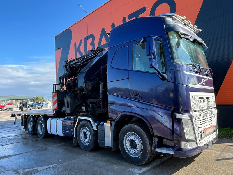 Volvo FH 500 8x4 EFFER 1405 6s + JIB + WINCH / PLATFORM EXTENDABLE L=6206 - 8226mm - משאית צד נופל/ שטוחה, משאית מנוף: תמונה 4 Volvo FH 500 8x4 EFFER 1405 6s + JIB + WINCH / PLATFORM EXTENDABLE L=6206 - 8226mm - משאית צד נופל/ שטוחה, משאית מנוף: תמונה 4