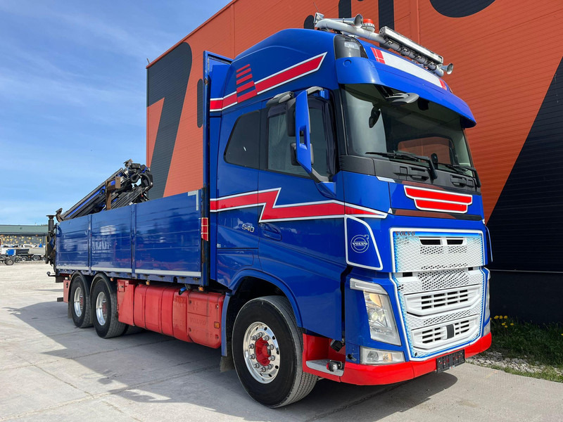 Volvo FH 540 6x4 PK26002 + JIB / PLATFORM L=6424 mm - משאית צד נופל/ שטוחה, משאית מנוף: תמונה 4 Volvo FH 540 6x4 PK26002 + JIB / PLATFORM L=6424 mm - משאית צד נופל/ שטוחה, משאית מנוף: תמונה 4