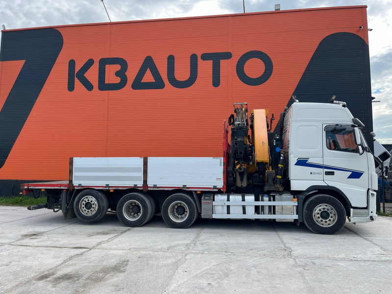 Volvo FH 540 8x4*4 EFFER 525/6S + JIB + WINCH / PLATFORM L=6216 mm - משאית צד נופל/ שטוחה, משאית מנוף: תמונה 5 Volvo FH 540 8x4*4 EFFER 525/6S + JIB + WINCH / PLATFORM L=6216 mm - משאית צד נופל/ שטוחה, משאית מנוף: תמונה 5