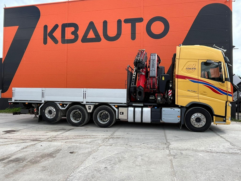 Volvo FH 540 8x4*4 FASSI F710RA2.26 + JIB / PLATFORM L=6314 mm - משאית צד נופל/ שטוחה, משאית מנוף: תמונה 4 Volvo FH 540 8x4*4 FASSI F710RA2.26 + JIB / PLATFORM L=6314 mm - משאית צד נופל/ שטוחה, משאית מנוף: תמונה 4