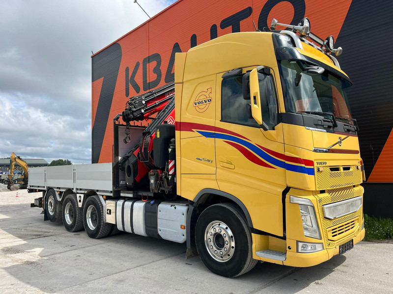Volvo FH 540 8x4*4 FASSI F710RA2.26 + JIB / PLATFORM L=6314 mm - משאית צד נופל/ שטוחה, משאית מנוף: תמונה 3 Volvo FH 540 8x4*4 FASSI F710RA2.26 + JIB / PLATFORM L=6314 mm - משאית צד נופל/ שטוחה, משאית מנוף: תמונה 3