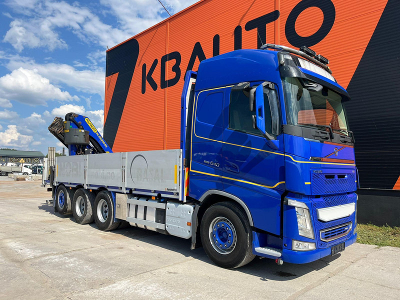 Volvo FH 540 8x4*4 PK 23002-SH / PLATFORM L= 6330 mm / RETARDER - משאית צד נופל/ שטוחה, משאית מנוף: תמונה 4 Volvo FH 540 8x4*4 PK 23002-SH / PLATFORM L= 6330 mm / RETARDER - משאית צד נופל/ שטוחה, משאית מנוף: תמונה 4