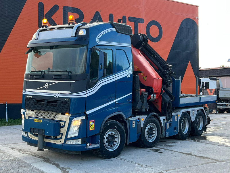Volvo FH 540 8x4 PK110002 + JIB + WINCH / COMBI / PLATFORM L=3662 mm - משאית צד נופל/ שטוחה, משאית מנוף: תמונה 2 Volvo FH 540 8x4 PK110002 + JIB + WINCH / COMBI / PLATFORM L=3662 mm - משאית צד נופל/ שטוחה, משאית מנוף: תמונה 2