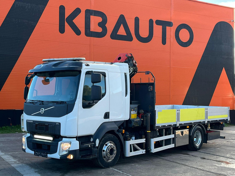 Volvo FL 250 4x2 PALFINGER PK 12.501 / PLATFORM L=5019 mm - משאית צד נופל/ שטוחה, משאית מנוף: תמונה 2 Volvo FL 250 4x2 PALFINGER PK 12.501 / PLATFORM L=5019 mm - משאית צד נופל/ שטוחה, משאית מנוף: תמונה 2