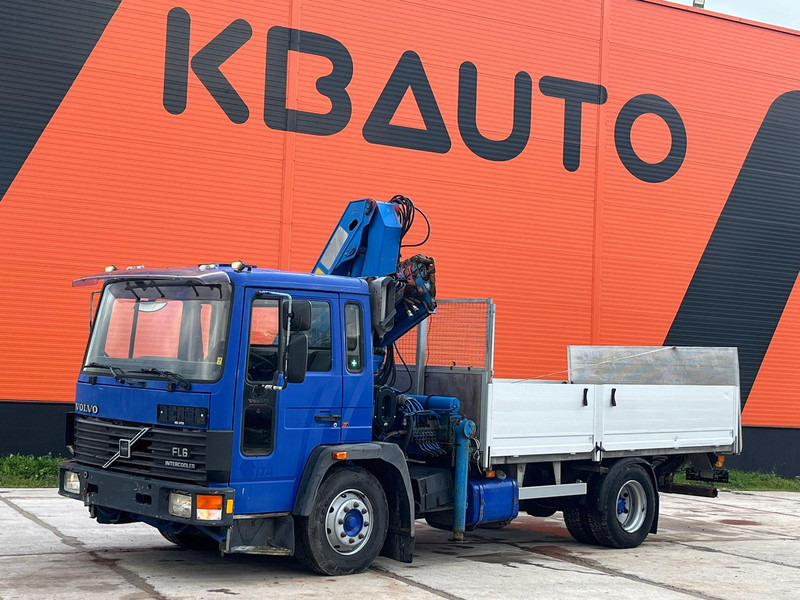 Volvo FL 608 4x2 PK 8200 / BOX L=4249 mm - משאית צד נופל/ שטוחה, משאית מנוף: תמונה 2 Volvo FL 608 4x2 PK 8200 / BOX L=4249 mm - משאית צד נופל/ שטוחה, משאית מנוף: תמונה 2