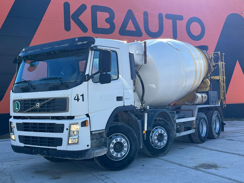 Volvo FM 12 420 8x4 INTERMIX IMF 10 m3 / FULL STEEL / ANALOG TACHOGAPH - משאית מערבלת בטון: תמונה 1 Volvo FM 12 420 8x4 INTERMIX IMF 10 m3 / FULL STEEL / ANALOG TACHOGAPH - משאית מערבלת בטון: תמונה 1