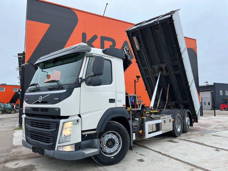 מזהיר, משאית מנוף Volvo FM 410 6x2*4 HMF 1120-K4 / TIPPER BOX L=5573 mm: תמונה 14