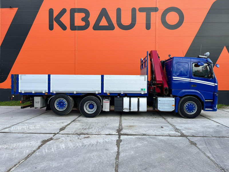 Volvo FM 450 6x4*4 HYDRODRIVE HMF 1820-K5 / 1267 PTO HOURS / PLATFORM L=6240-7240 mm EXTENDABLE - משאית צד נופל/ שטוחה, משאית מנוף: תמונה 5 Volvo FM 450 6x4*4 HYDRODRIVE HMF 1820-K5 / 1267 PTO HOURS / PLATFORM L=6240-7240 mm EXTENDABLE - משאית צד נופל/ שטוחה, משאית מנוף: תמונה 5