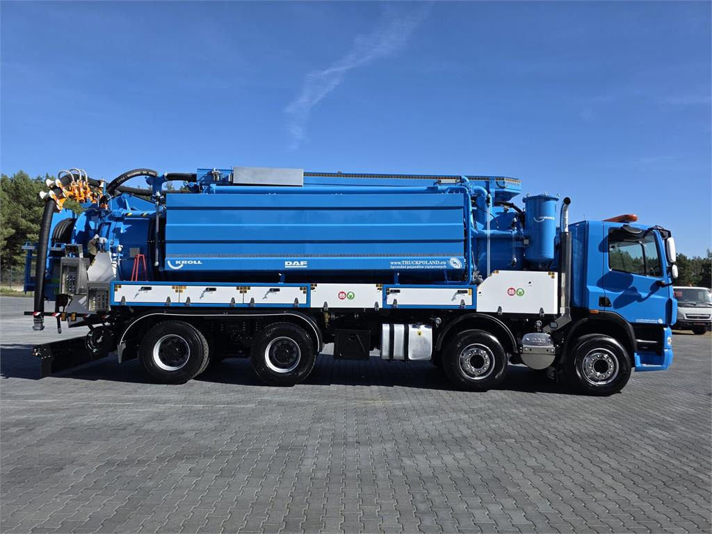 כלי רכב עירוני/ מיוחד DAF WUKO KROLL 2 x URACA KOMBI FOR SEWER CLEANING: תמונה 7