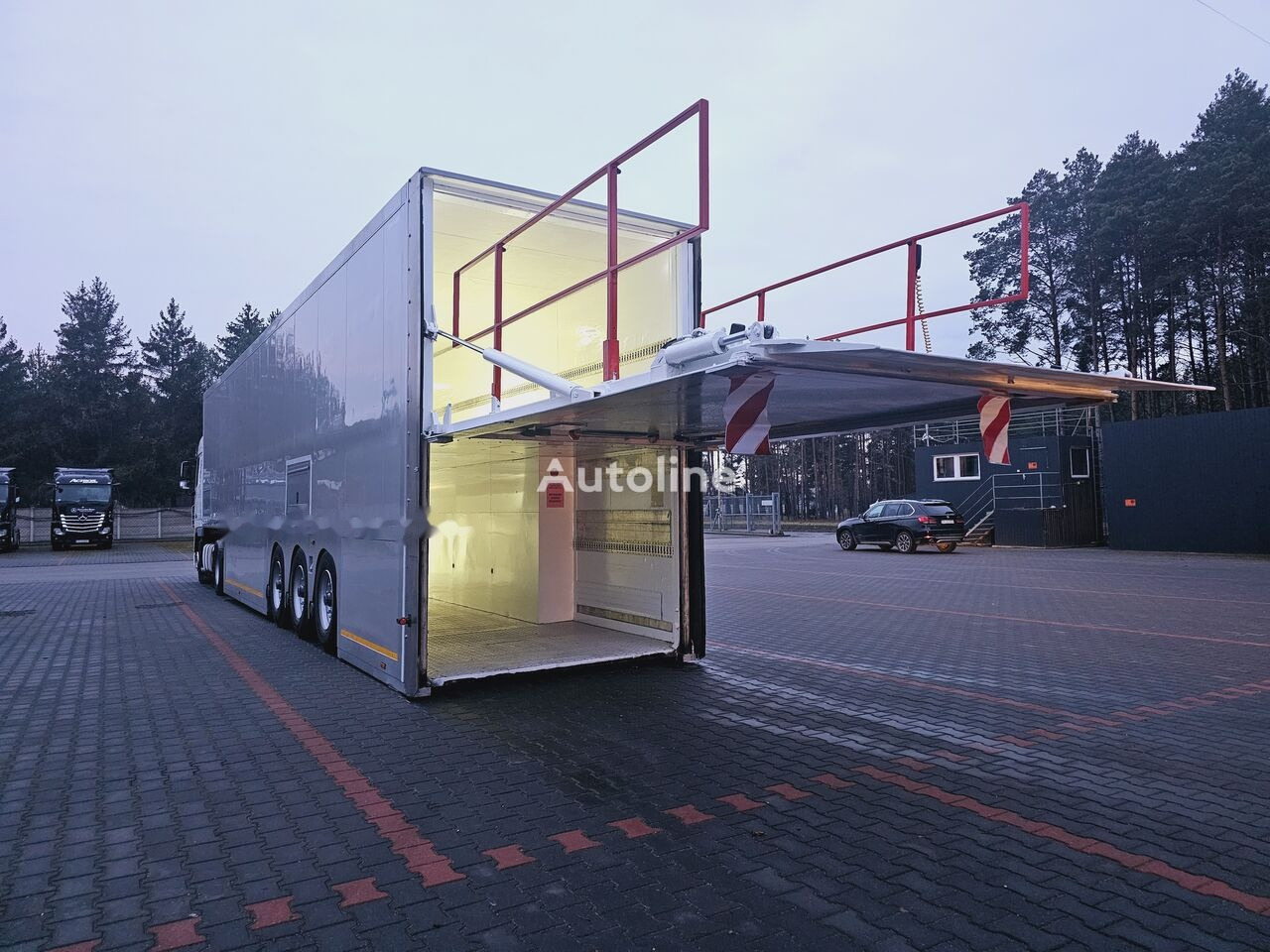 סמיטריילר איזותרמי Langendorf DOUBLE LOADING FOR MOTOR COSMETICS Flexliner Inloader: תמונה 1
