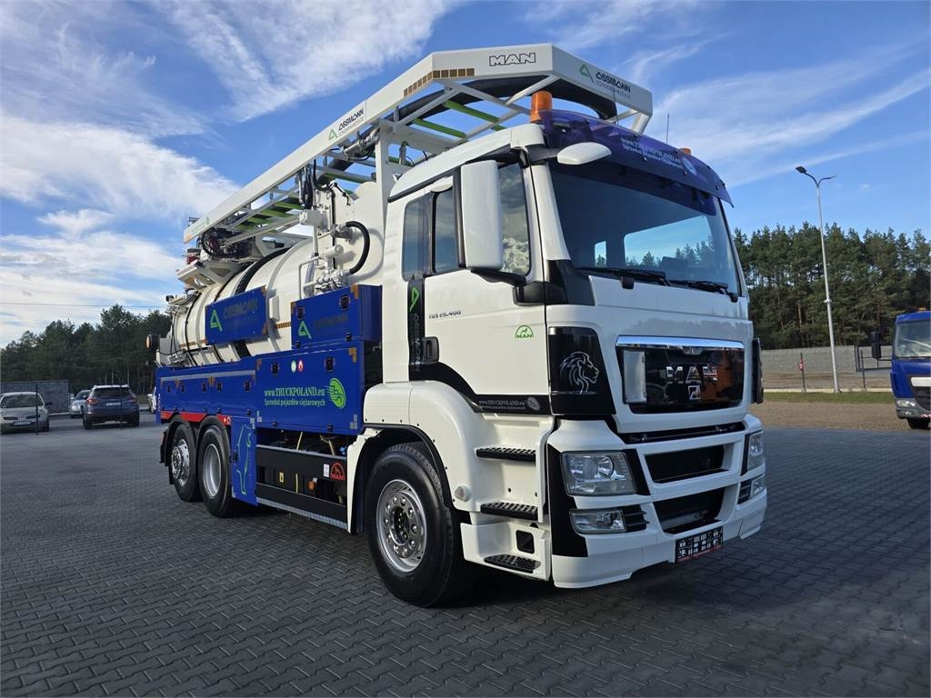 MAN ASSMANN ADR KOMBI FOR CLEANING CANALS WUKO - משאית ואקום: תמונה 2 MAN ASSMANN ADR KOMBI FOR CLEANING CANALS WUKO - משאית ואקום: תמונה 2