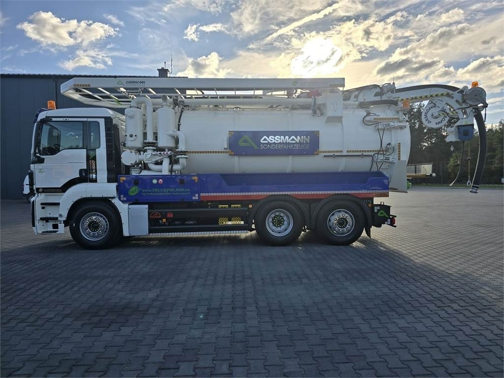 MAN ASSMANN ADR KOMBI FOR CLEANING CANALS WUKO  - משאית ואקום: תמונה 4 MAN ASSMANN ADR KOMBI FOR CLEANING CANALS WUKO  - משאית ואקום: תמונה 4