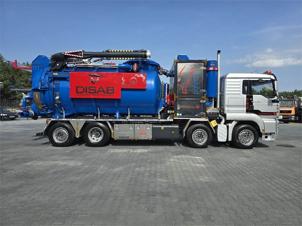 משאית ואקום MAN Disab Centurion P210/9 ADR Vacuum suction-blowing: תמונה 7