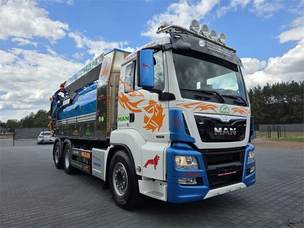 MAN WUKO KAISER EUR-MARK PKL 7.9 FOR CLEANING SEWAGE E  - משאית ואקום: תמונה 2 MAN WUKO KAISER EUR-MARK PKL 7.9 FOR CLEANING SEWAGE E  - משאית ואקום: תמונה 2