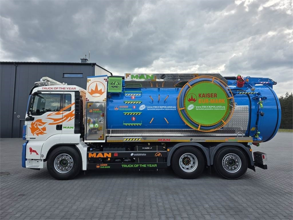 MAN WUKO KAISER EUR-MARK PKL 7.9 FOR CLEANING SEWAGE E  - משאית ואקום: תמונה 4 MAN WUKO KAISER EUR-MARK PKL 7.9 FOR CLEANING SEWAGE E  - משאית ואקום: תמונה 4