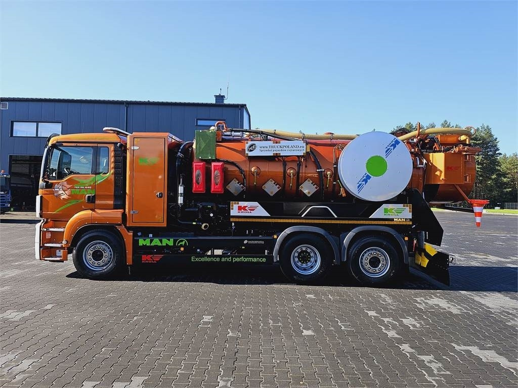 MAN WUKO KROLL ADR COMBI FOR SEWER CLEANING  - משאית ואקום: תמונה 4 MAN WUKO KROLL ADR COMBI FOR SEWER CLEANING  - משאית ואקום: תמונה 4