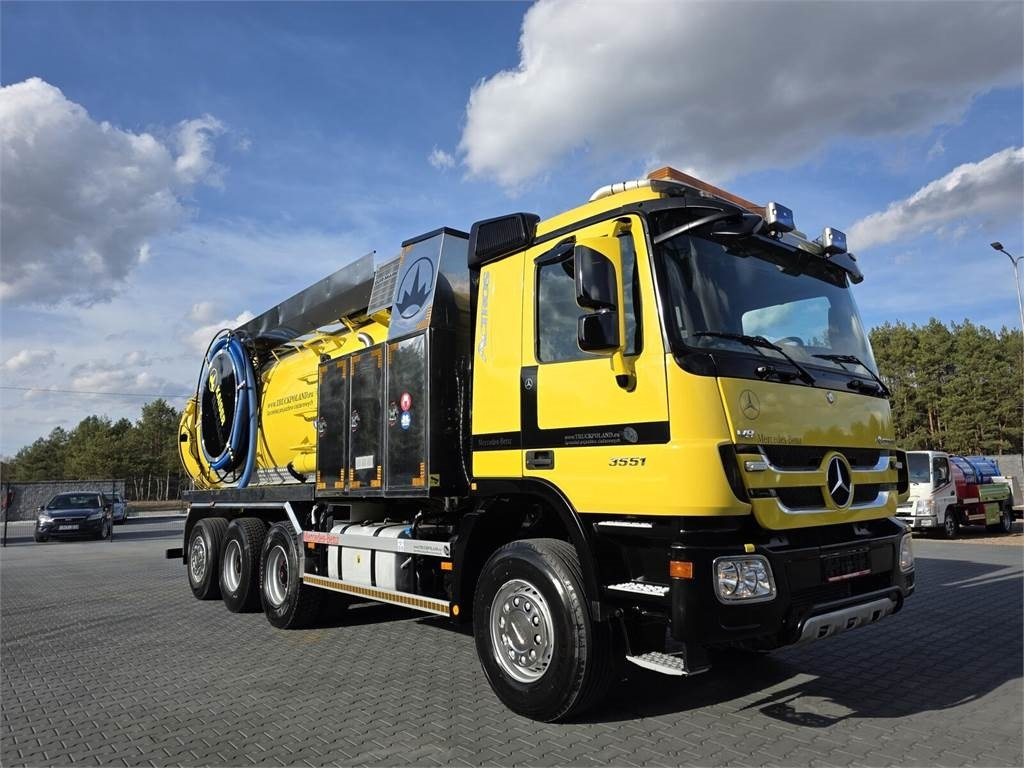 Mercedes-Benz WUKO KAISER EUR-MARK PKL 10.10 FOR CLEANING SEWAGE - משאית ואקום: תמונה 2 Mercedes-Benz WUKO KAISER EUR-MARK PKL 10.10 FOR CLEANING SEWAGE - משאית ואקום: תמונה 2