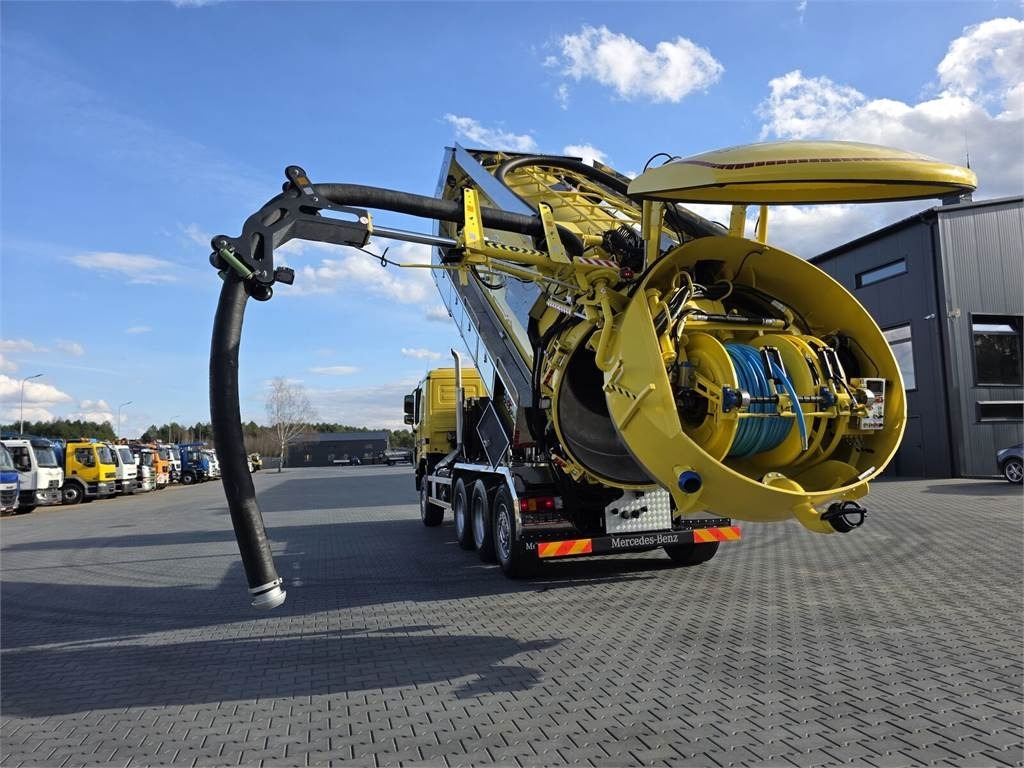 Mercedes-Benz WUKO KAISER EUR-MARK PKL 10.10 FOR CLEANING SEWAGE - משאית ואקום: תמונה 1 Mercedes-Benz WUKO KAISER EUR-MARK PKL 10.10 FOR CLEANING SEWAGE - משאית ואקום: תמונה 1