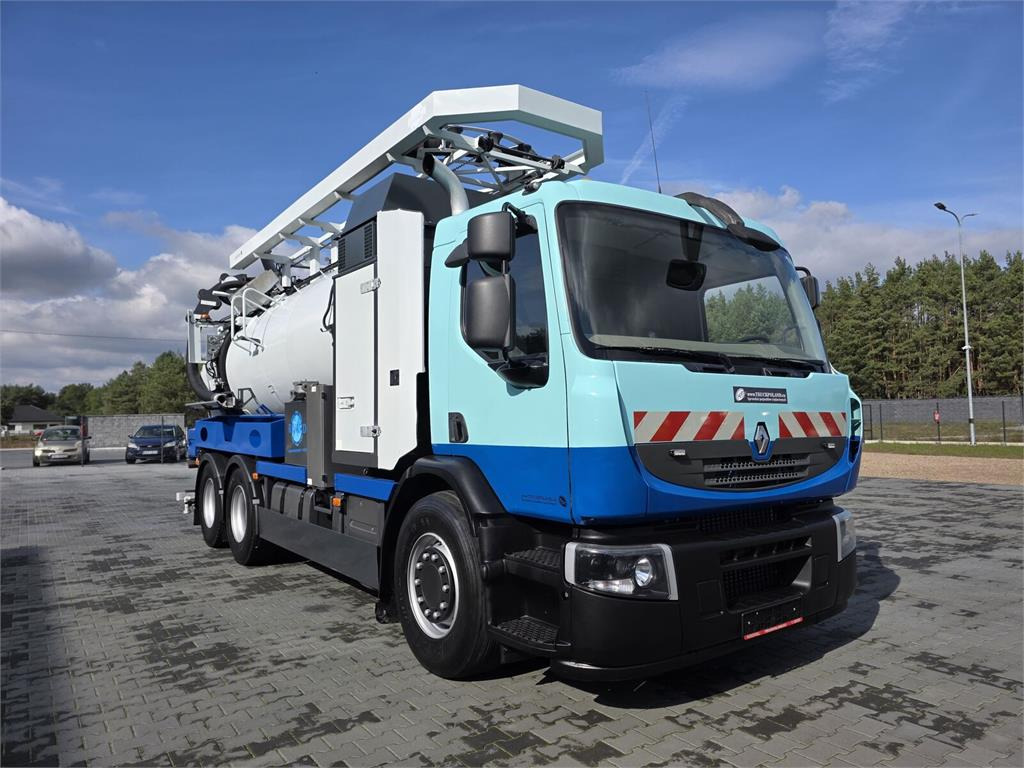 Renault 6x4 WUKO RIVARD RECYTLING for collecting liquid wa - משאית ואקום: תמונה 2 Renault 6x4 WUKO RIVARD RECYTLING for collecting liquid wa - משאית ואקום: תמונה 2
