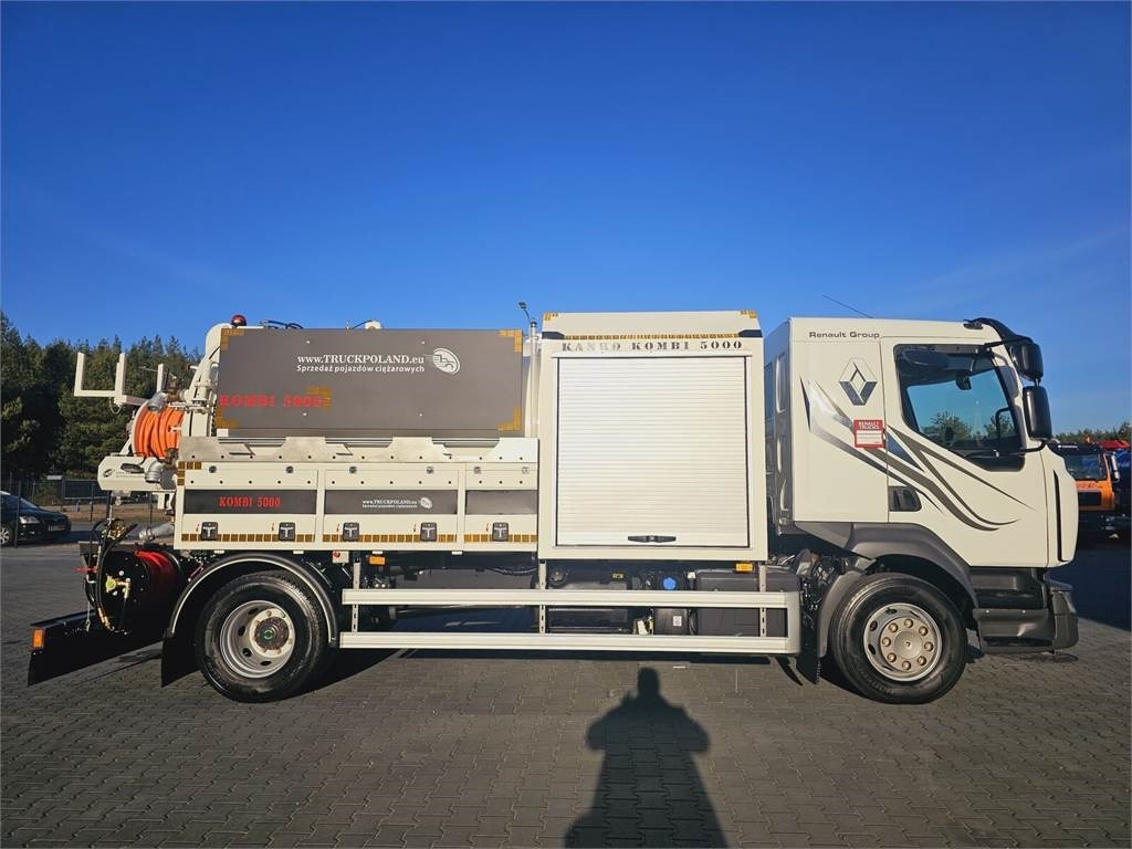 משאית ואקום Renault GAMA KANRO KOMBI 5000 WUKO FOR CHANNEL CLEANING: תמונה 7