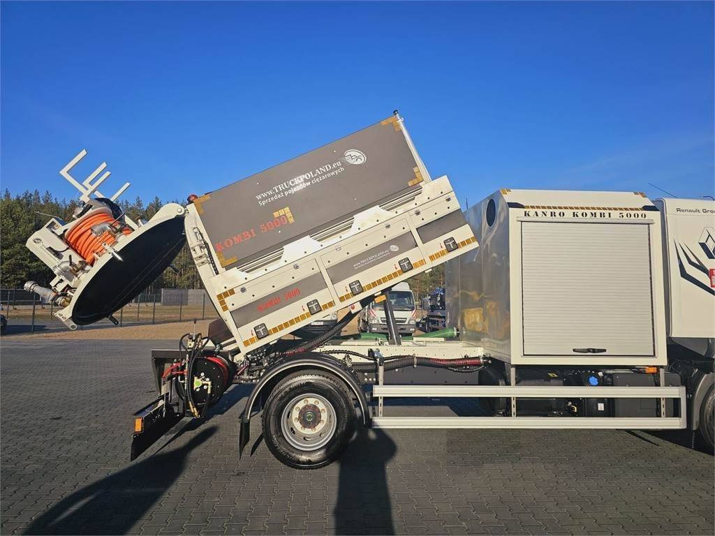 משאית ואקום Renault GAMA KANRO KOMBI 5000 WUKO FOR CHANNEL CLEANING: תמונה 24
