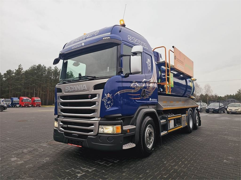 Scania Amphitec VORTEX ATEX EURO 6 vacuum suction loader - משאית ואקום: תמונה 2 Scania Amphitec VORTEX ATEX EURO 6 vacuum suction loader - משאית ואקום: תמונה 2