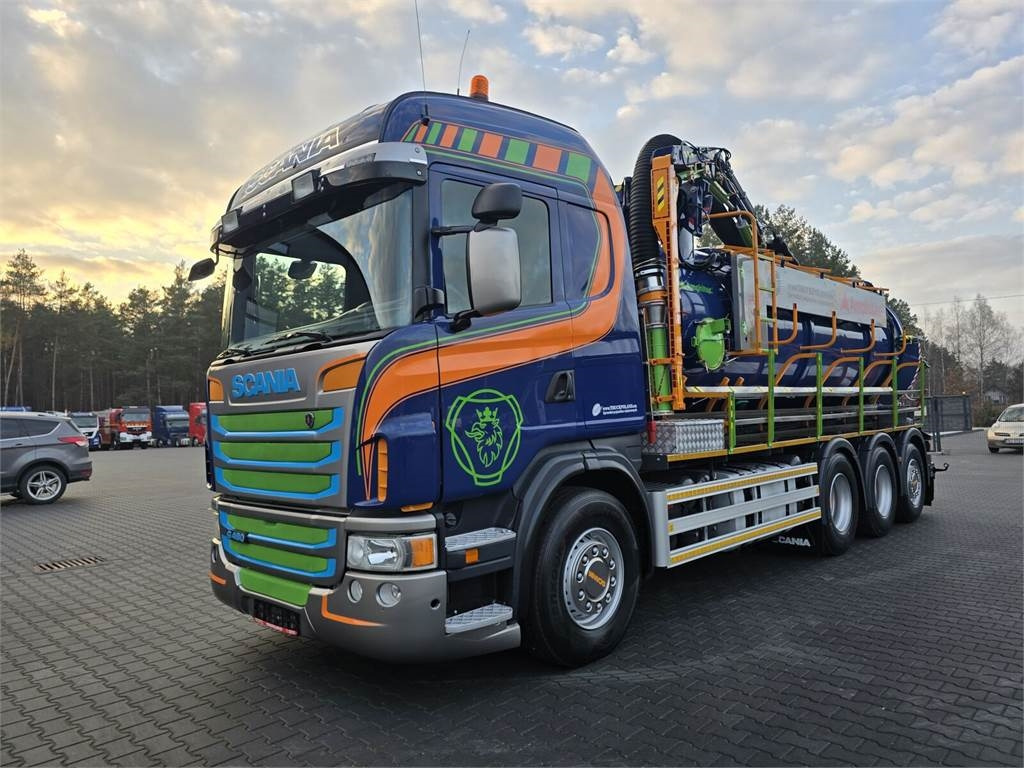 Scania Amphitec VORTEX G2 - משאית ואקום: תמונה 3 Scania Amphitec VORTEX G2 - משאית ואקום: תמונה 3