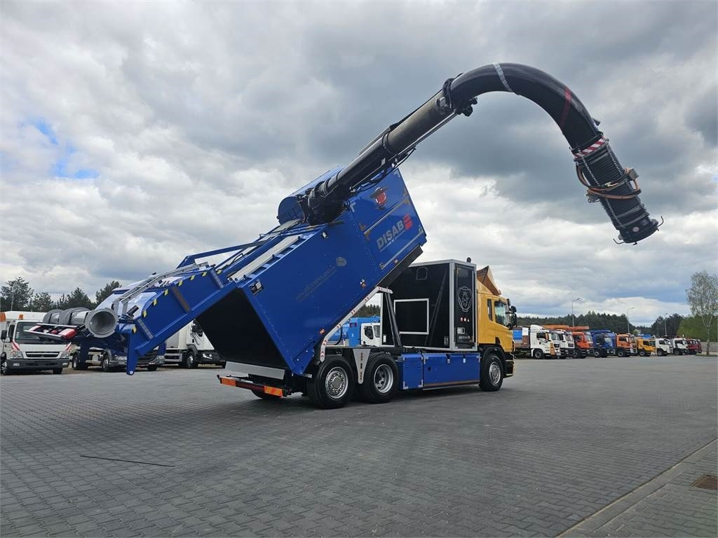 Scania DISAB ENVAC Saugbagger vacuum cleaner excavator su - משאית ואקום: תמונה 1 Scania DISAB ENVAC Saugbagger vacuum cleaner excavator su - משאית ואקום: תמונה 1
