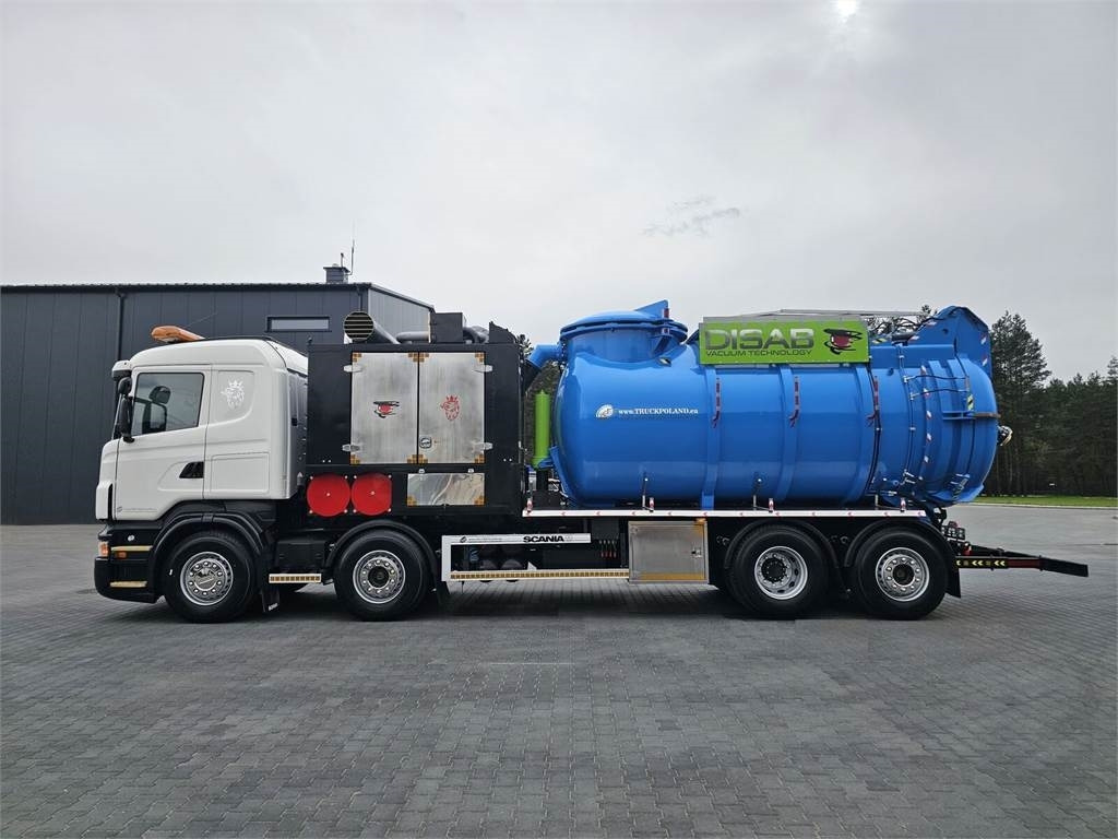 Scania Disab Centurion P210/8 Vacuum suction loader - מחפר: תמונה 4 Scania Disab Centurion P210/8 Vacuum suction loader - מחפר: תמונה 4