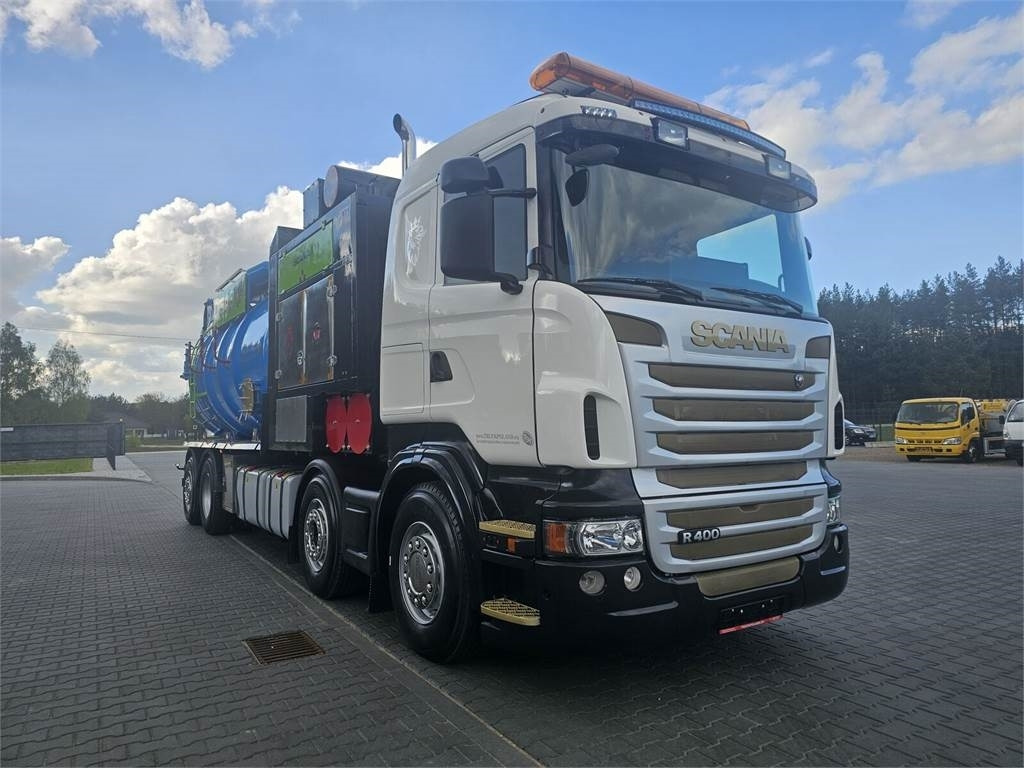 Scania Disab Centurion P210/8 Vacuum suction loader - מחפר: תמונה 2 Scania Disab Centurion P210/8 Vacuum suction loader - מחפר: תמונה 2